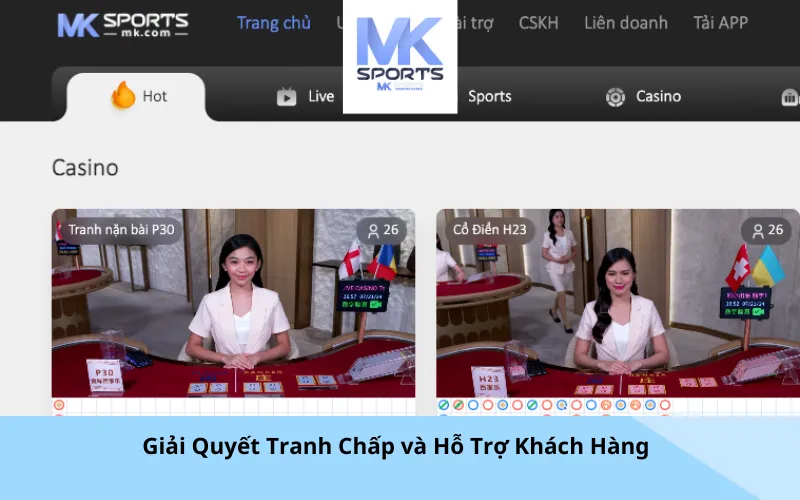 Giải Quyết Tranh Chấp và Hỗ Trợ Khách Hàng